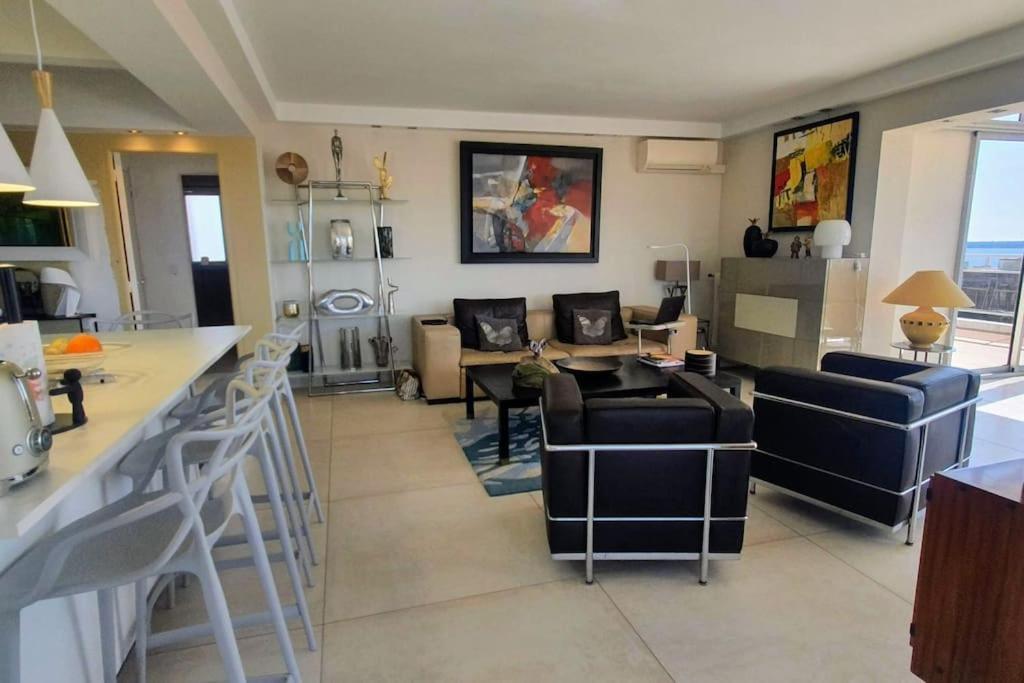 Villa Sur Le Toit - Vue Mer Exceptionnelle 戛纳 外观 照片