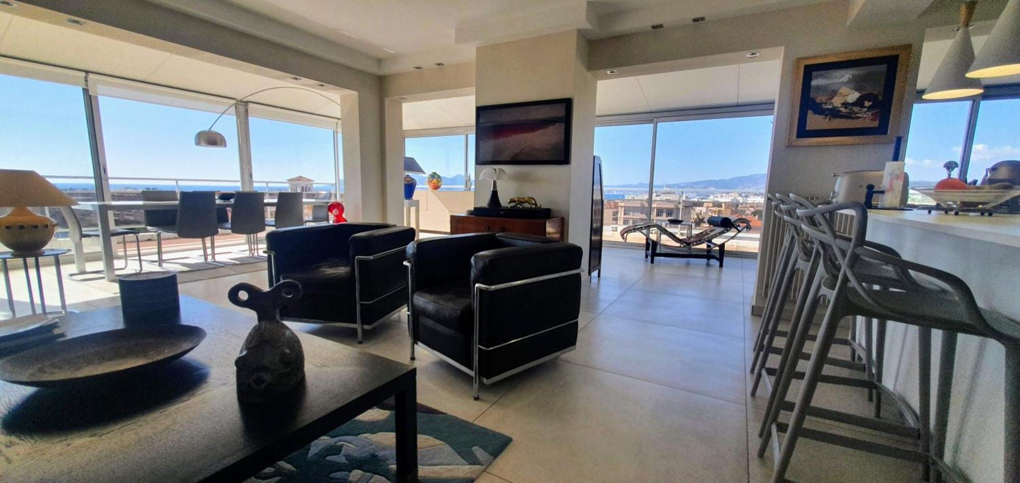 Villa Sur Le Toit - Vue Mer Exceptionnelle 戛纳 外观 照片