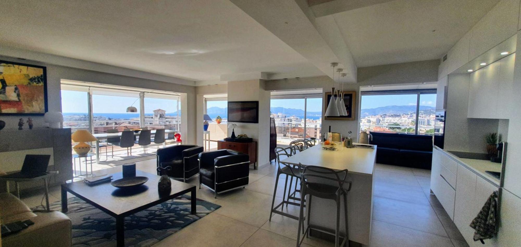 Villa Sur Le Toit - Vue Mer Exceptionnelle 戛纳 外观 照片