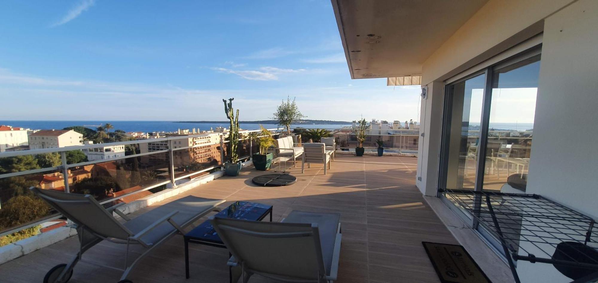 Villa Sur Le Toit - Vue Mer Exceptionnelle 戛纳 外观 照片