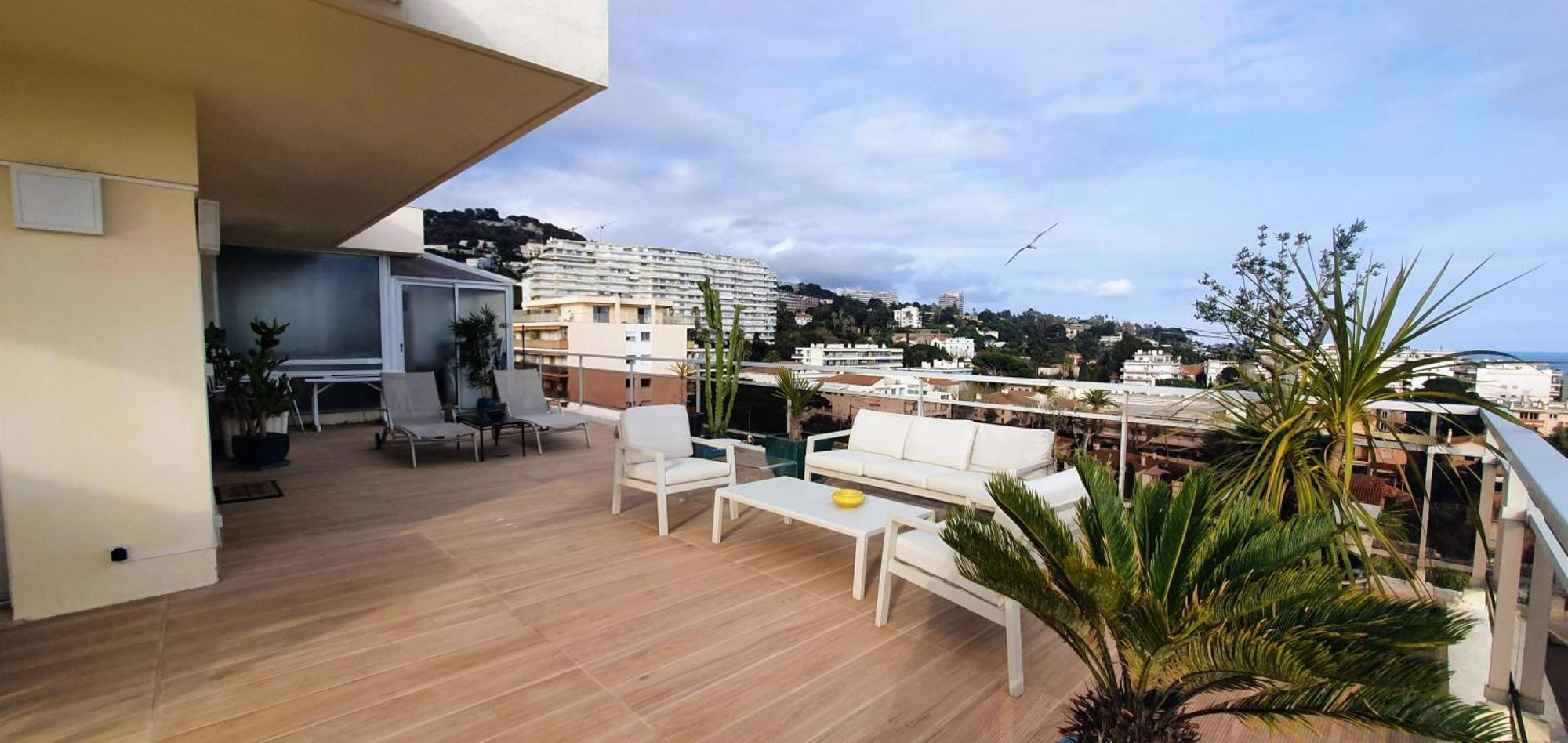 Villa Sur Le Toit - Vue Mer Exceptionnelle 戛纳 外观 照片