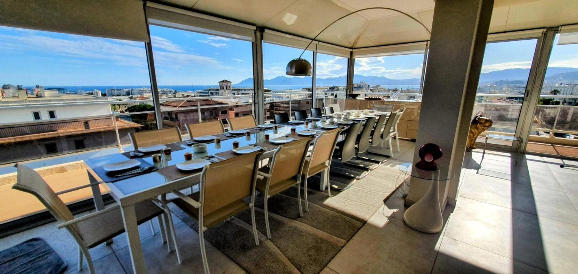 Villa Sur Le Toit - Vue Mer Exceptionnelle 戛纳 外观 照片