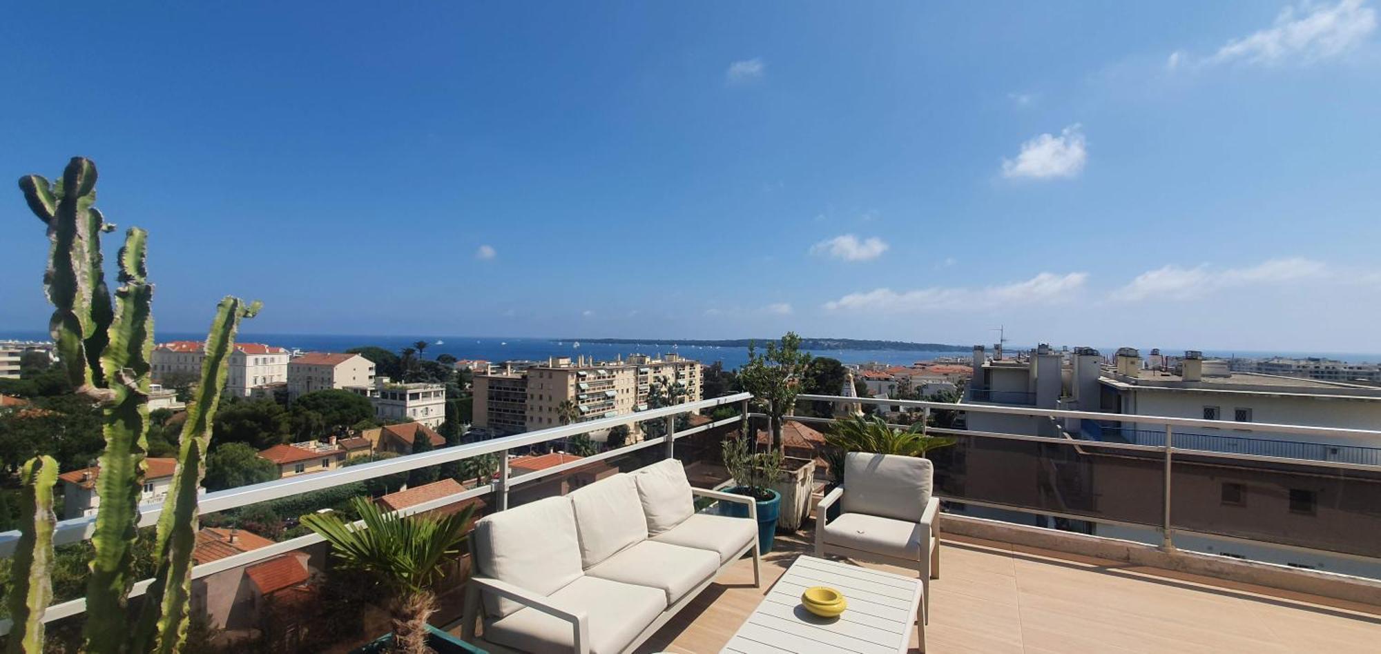 Villa Sur Le Toit - Vue Mer Exceptionnelle 戛纳 外观 照片