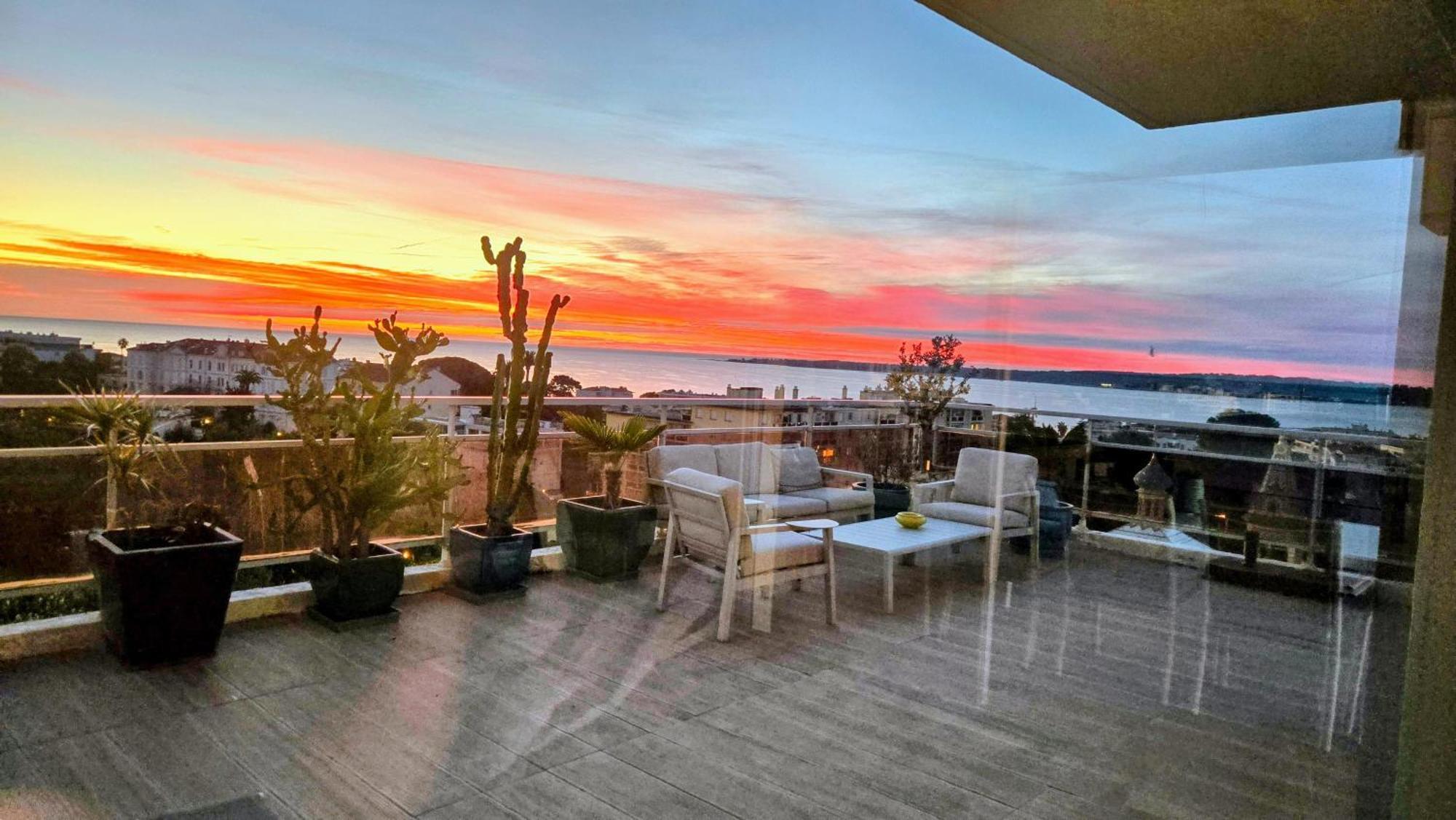 Villa Sur Le Toit - Vue Mer Exceptionnelle 戛纳 外观 照片