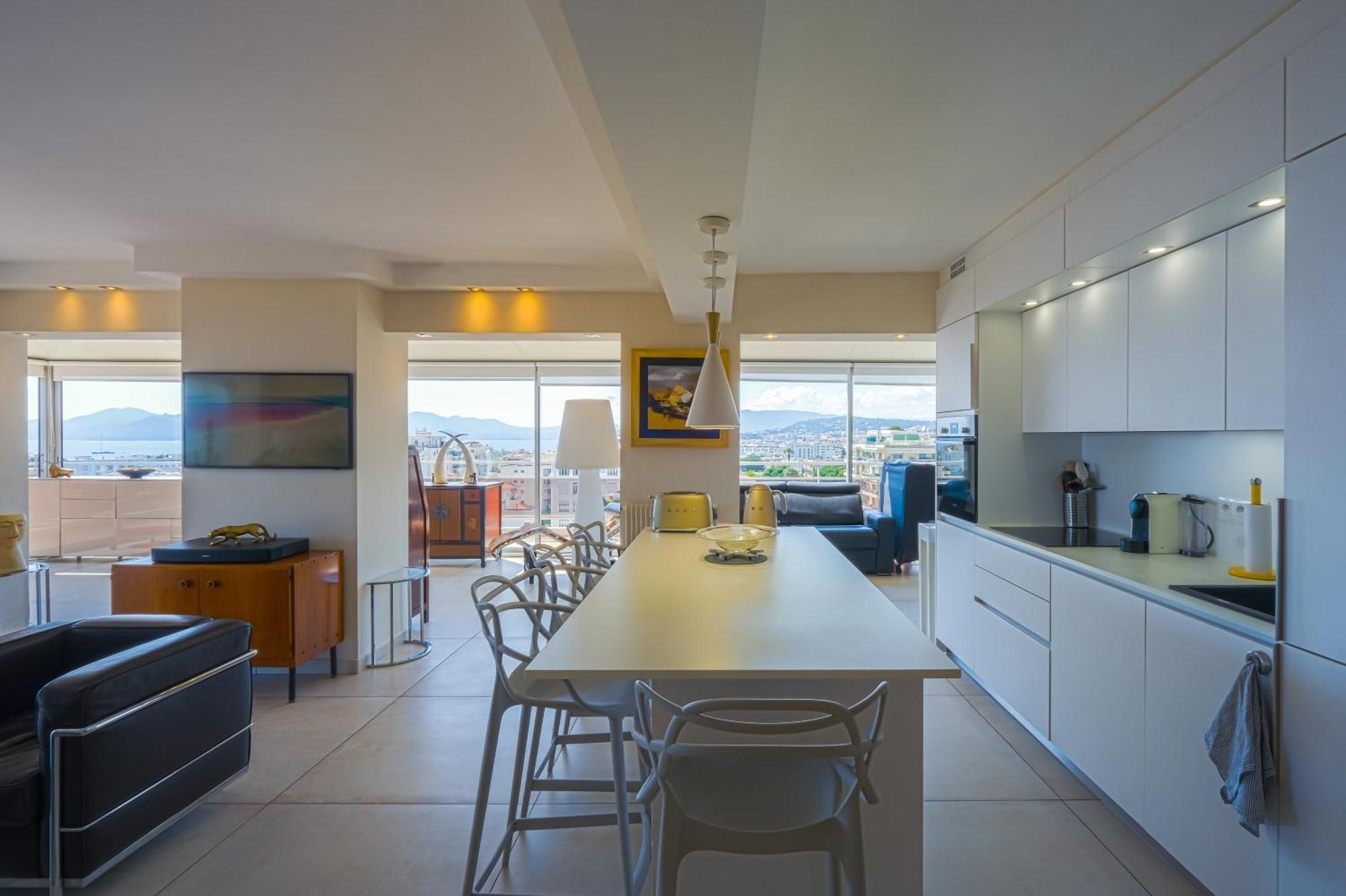 Villa Sur Le Toit - Vue Mer Exceptionnelle 戛纳 外观 照片