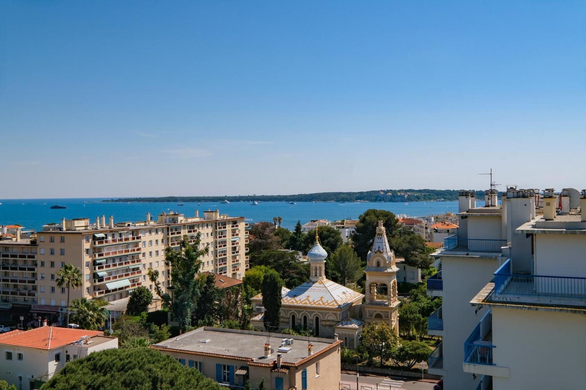 Villa Sur Le Toit - Vue Mer Exceptionnelle 戛纳 外观 照片