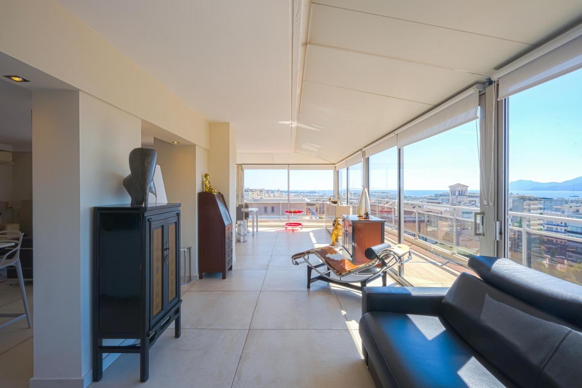 Villa Sur Le Toit - Vue Mer Exceptionnelle 戛纳 外观 照片