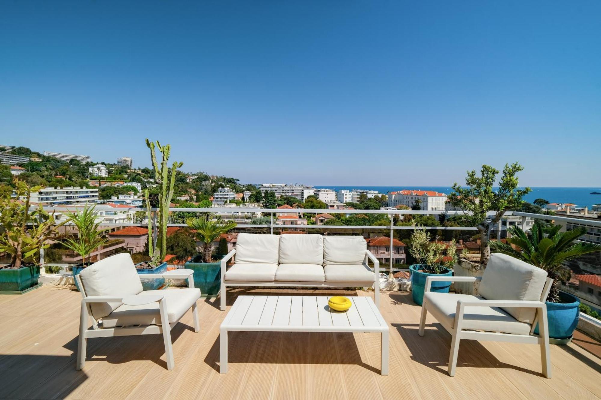 Villa Sur Le Toit - Vue Mer Exceptionnelle 戛纳 外观 照片