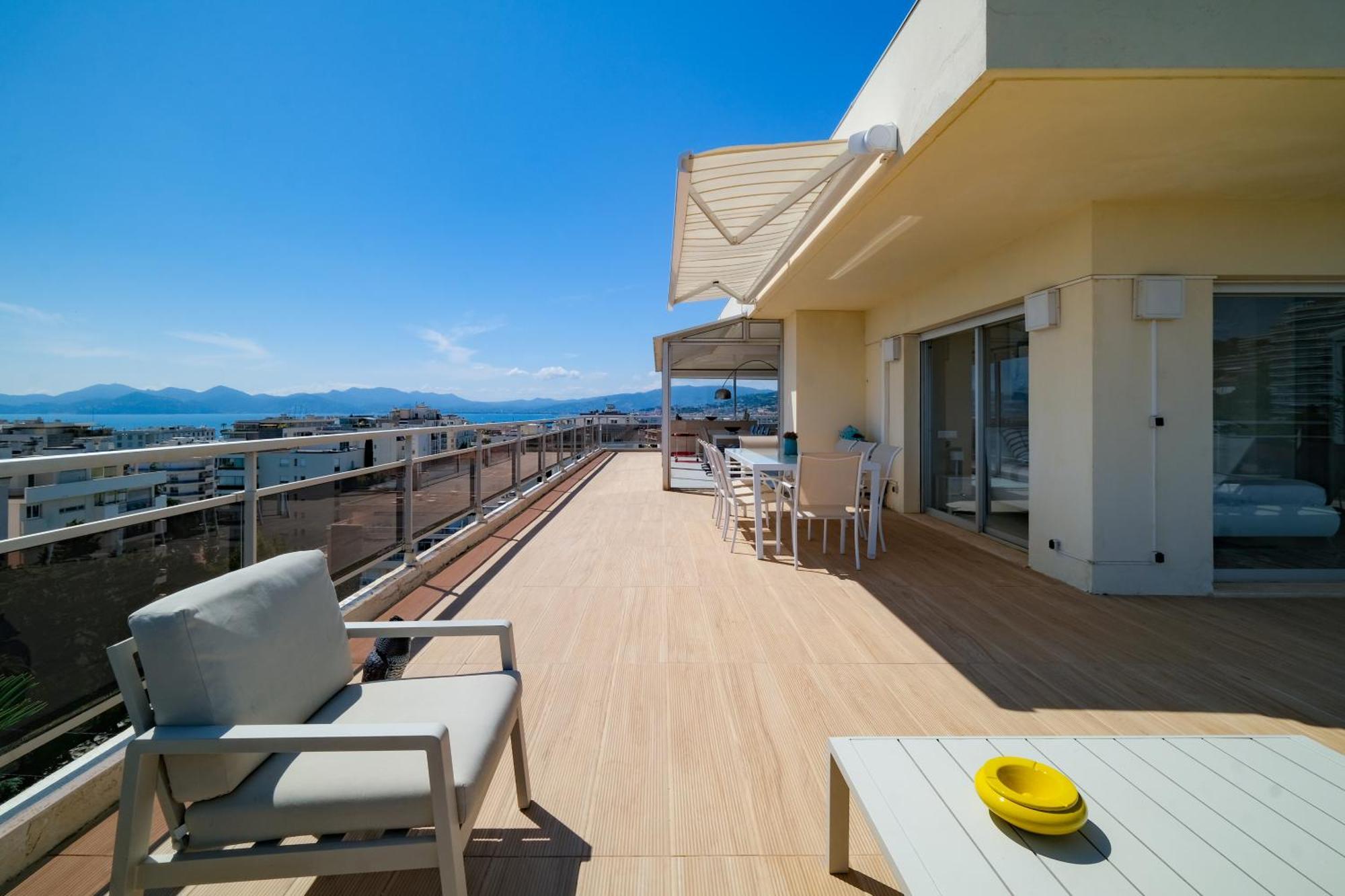Villa Sur Le Toit - Vue Mer Exceptionnelle 戛纳 外观 照片